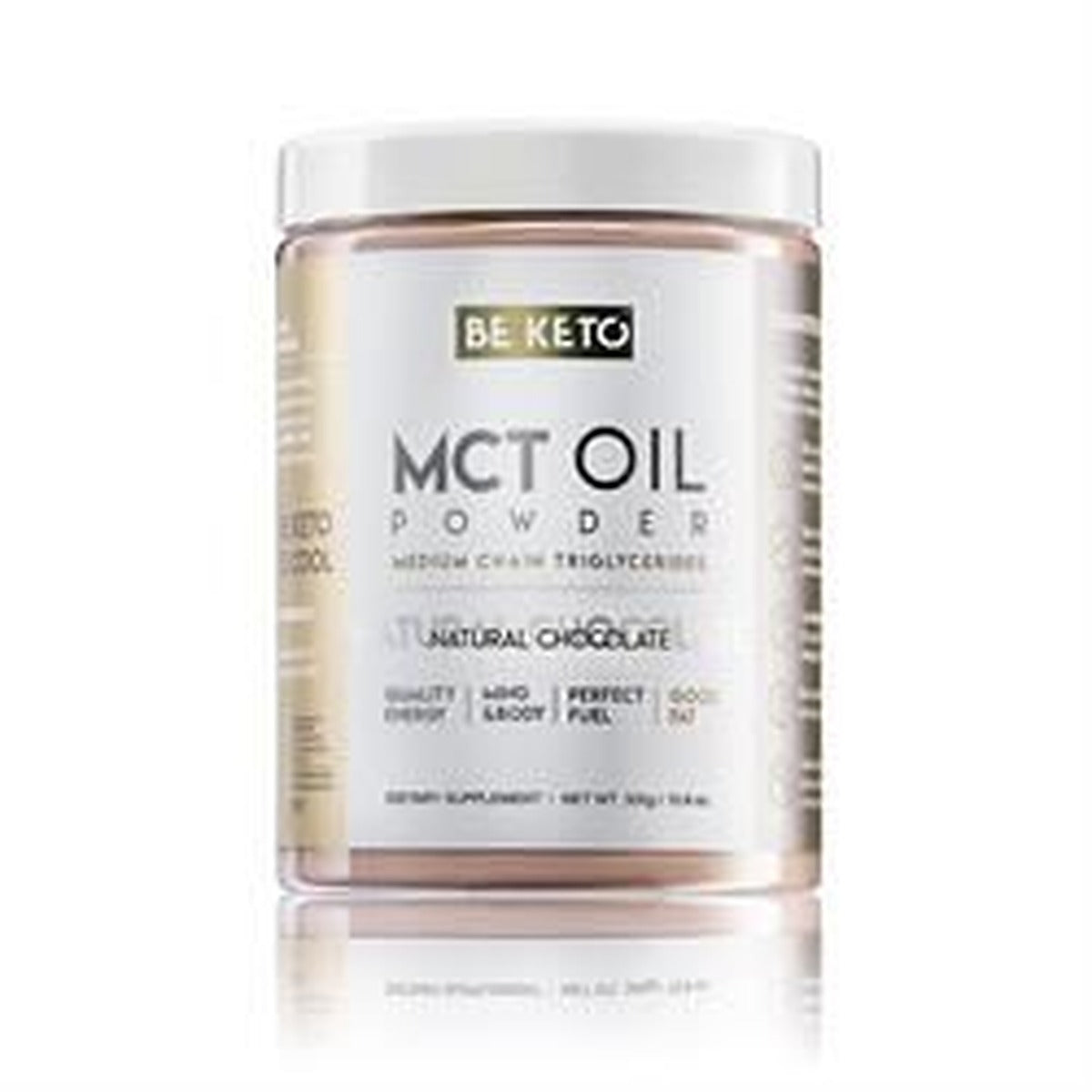BeKeto MCT Oil Powder Natural Chocolate 300g