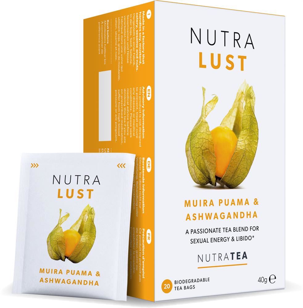 Nutratea Nutra Lust Herbal Tea 20 Tea Bags