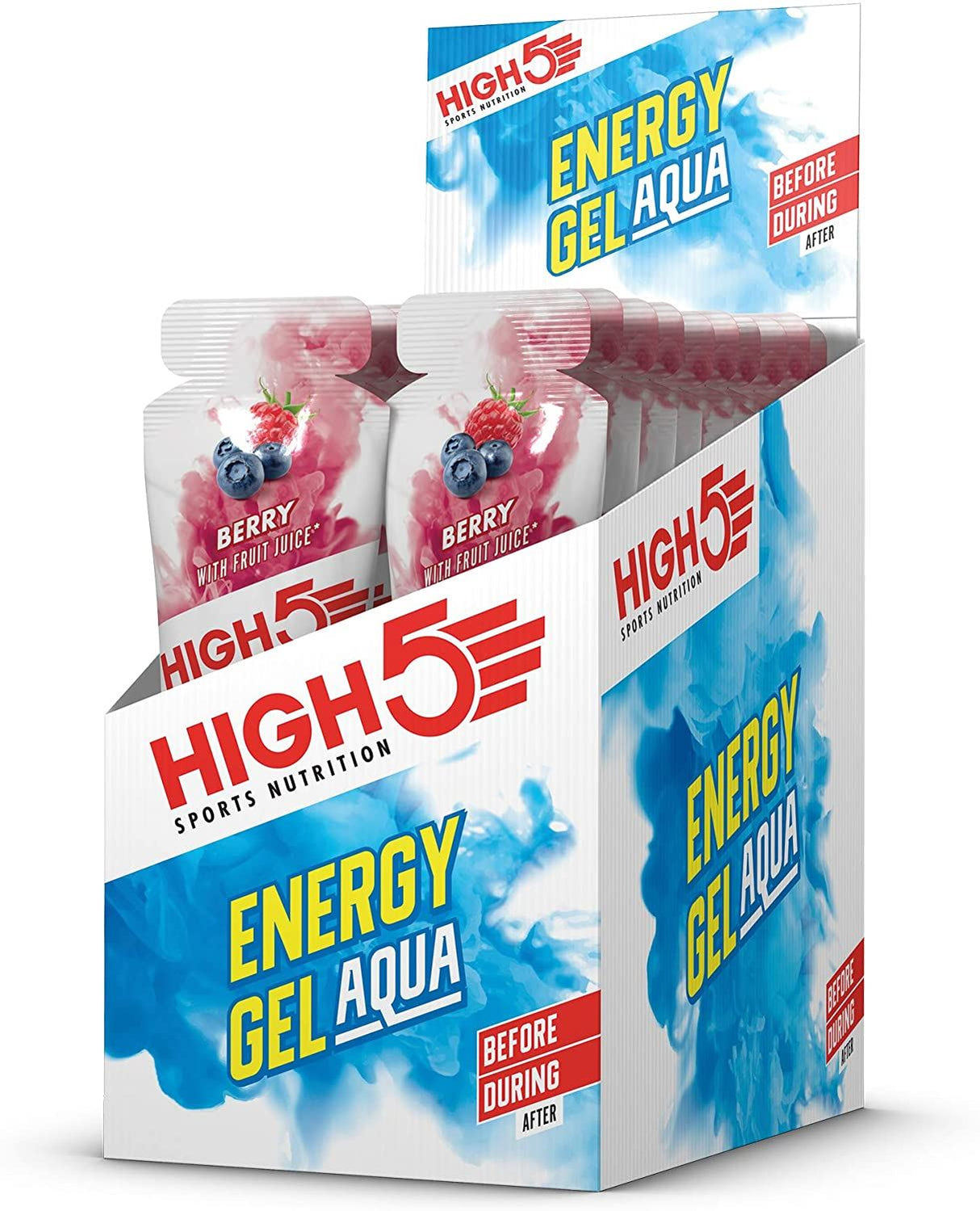 High 5 Energy Gel All Flavours - Pack of 20
