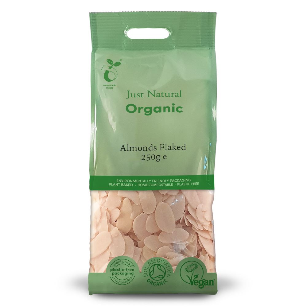 Just Natural Organic Organic Almonds Flaked 250g