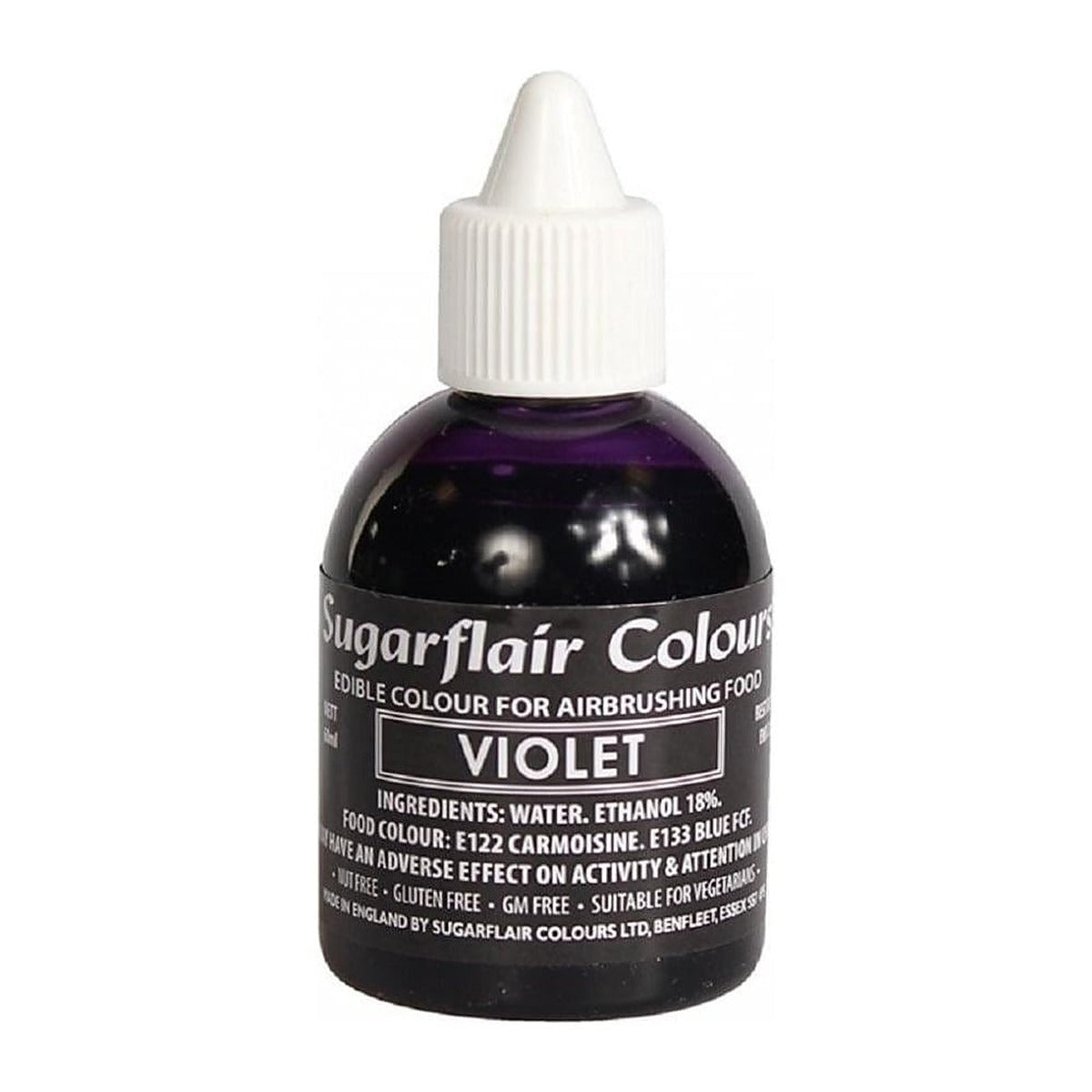 Sugarflair AIRBRUSH Edible Liquid Colours - 60ml All Shades - image 28