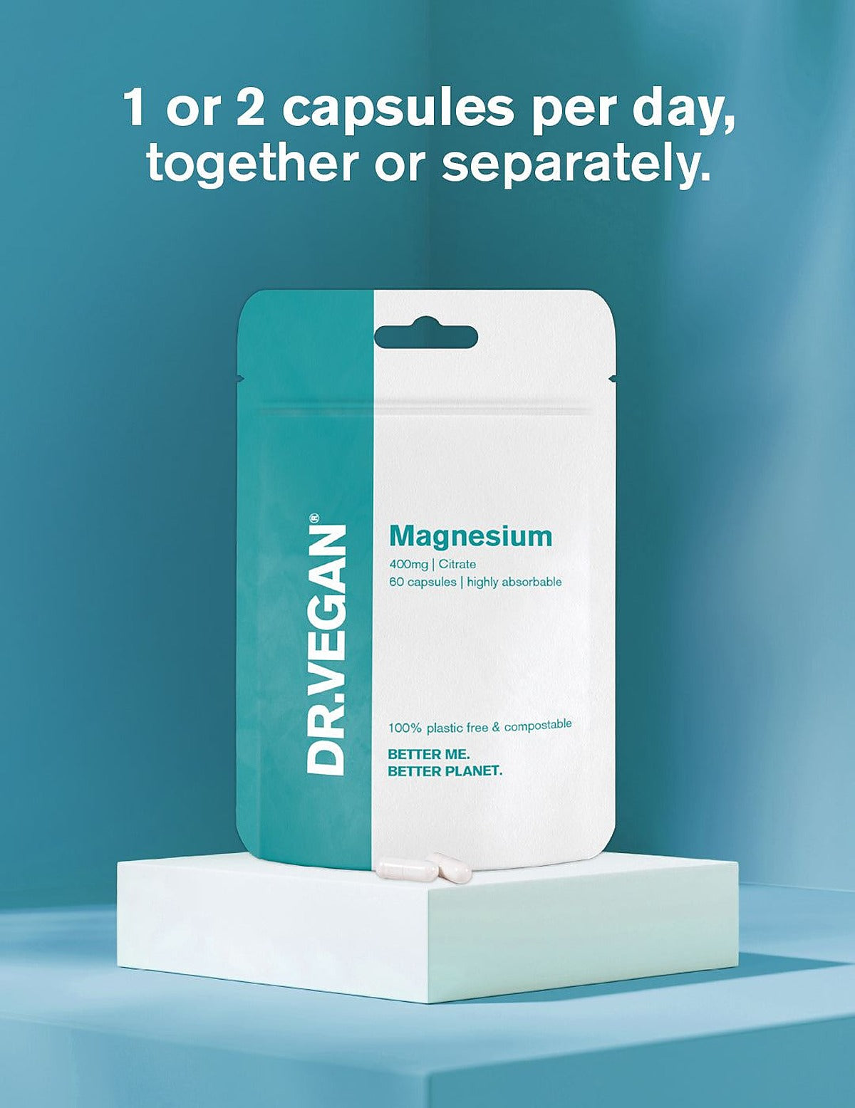 Dr. Vegan Magnesium - 60 Capsules - image 4