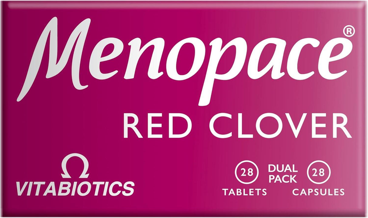 Vitabiotics Menopace Red Clover Dual Pack 56 Tablets