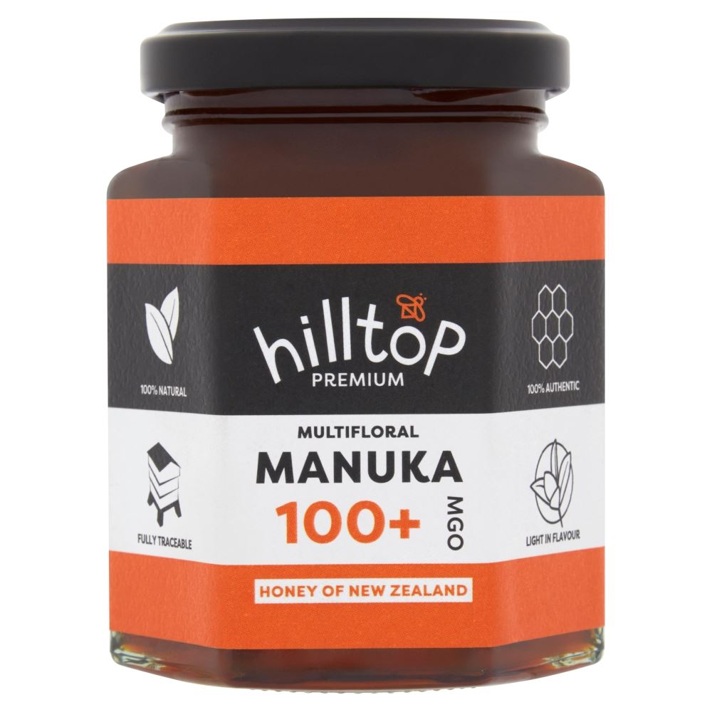 Hilltop Honey Manuka MGO 100+ 225g