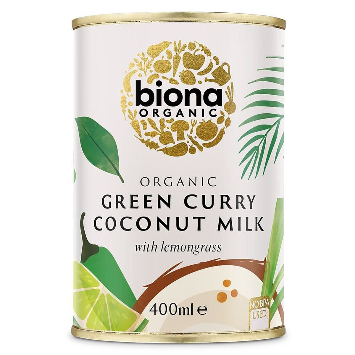 Biona Organic Green Curry Coconut Milk 400ml