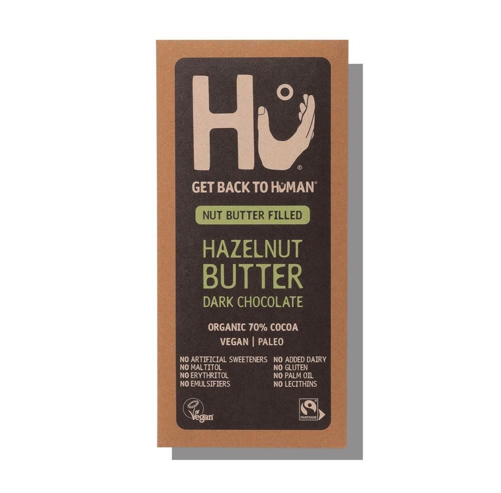 Hu Hazelnut Butter Dark Chocolate Bar 60g - 12 Pack