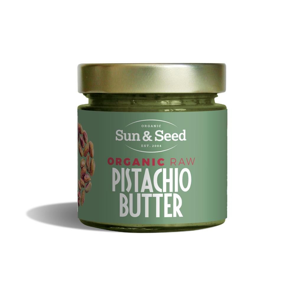 Sun and Seed Organic Raw Pistachio butter 200g