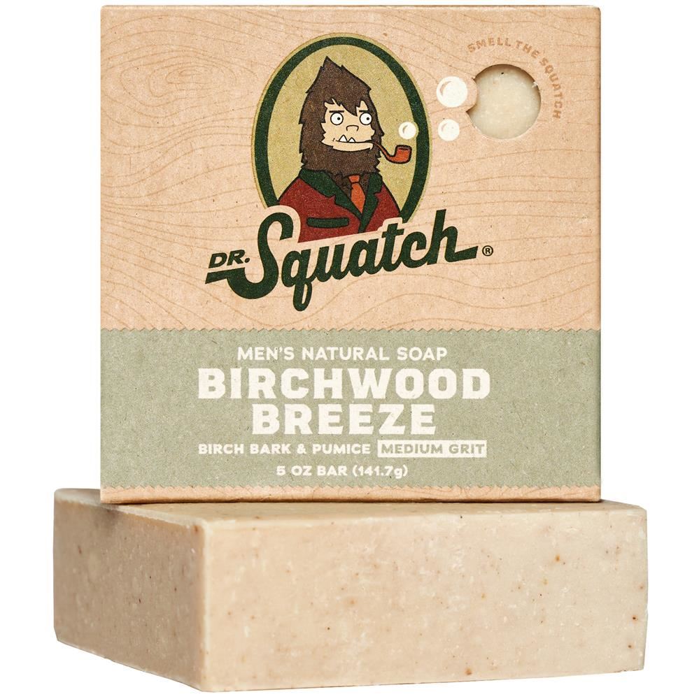 Dr Squatch natural bar soap Birchwood Breeze 145g