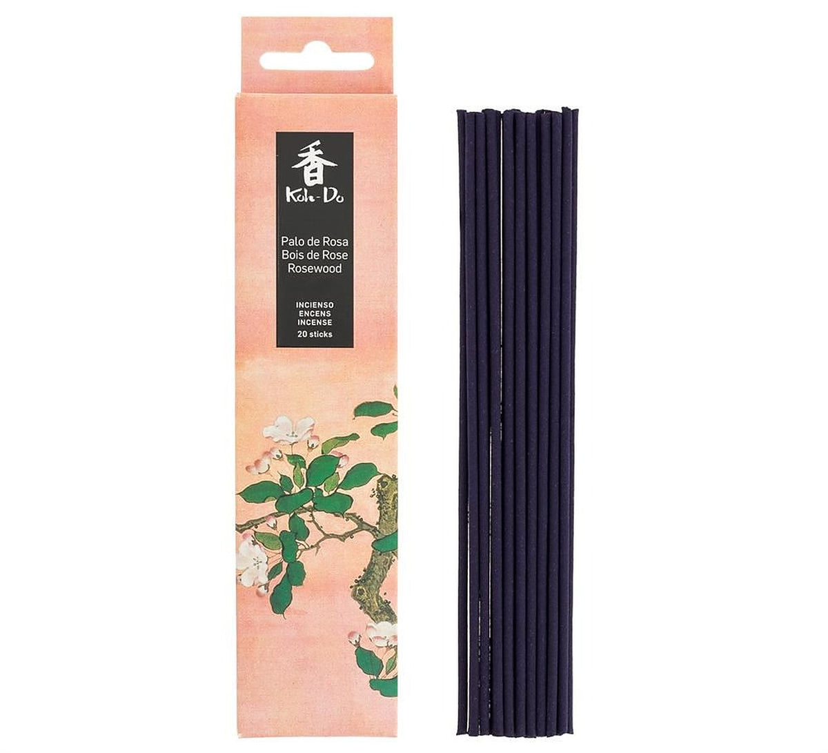 Tierra Zen Koh Do Incense - Rosewood 20 Sticks - 12 Pack