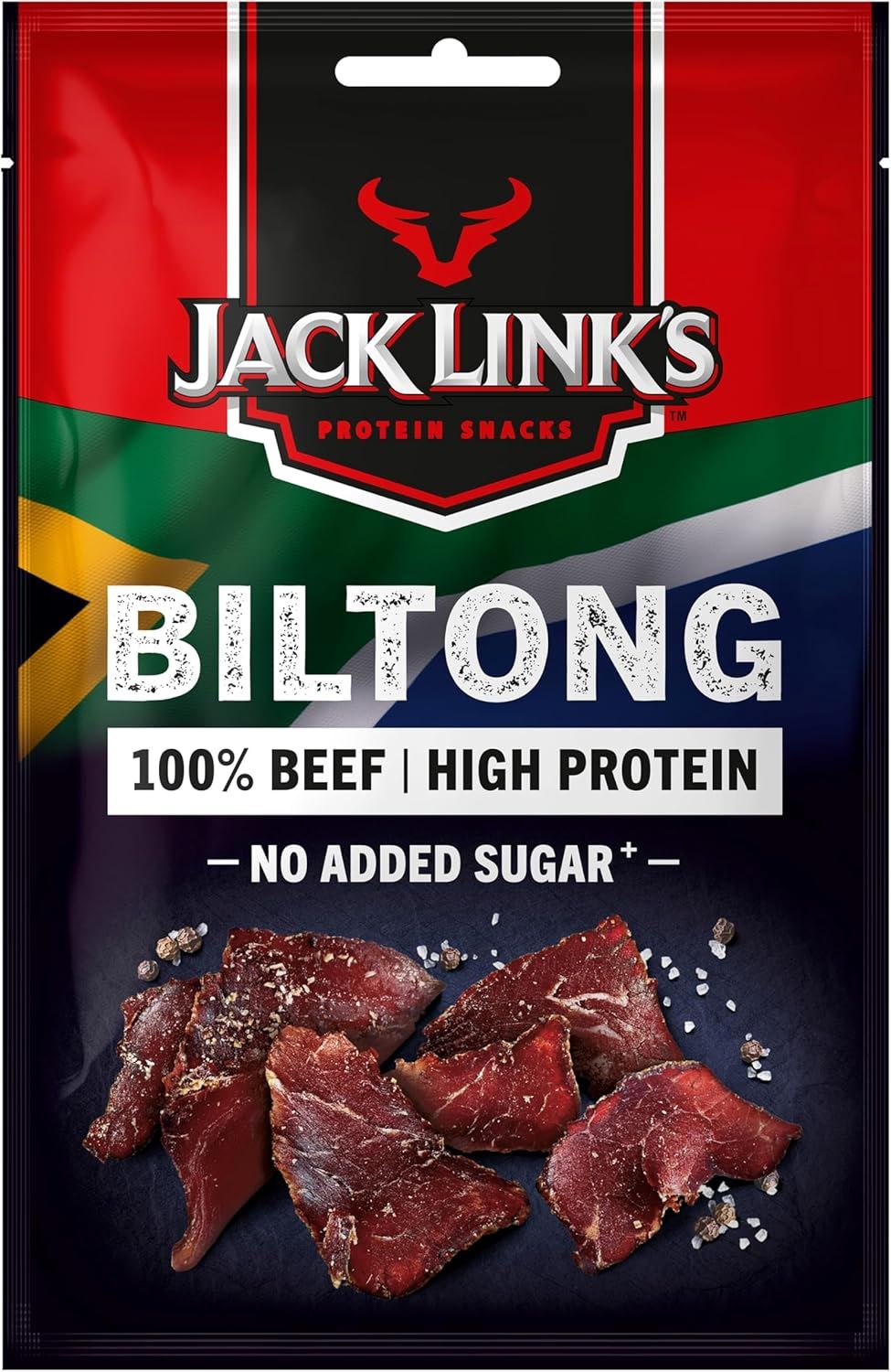 Jack Link's Protein Snacks Original Biltong 60g - Pack of 12