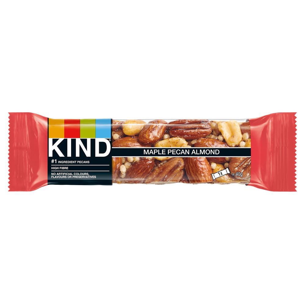 Kind Maple Pecan Almond Snack Bar 40g - 12 Pack