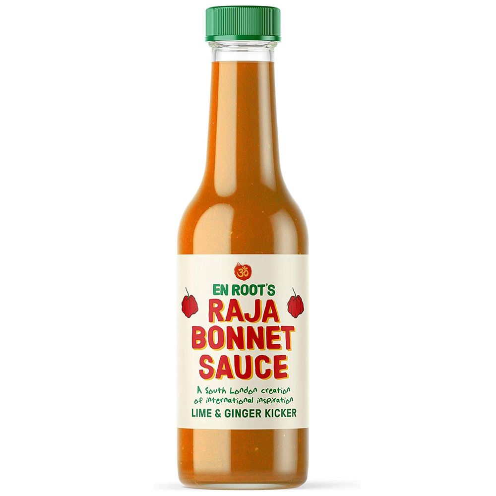 Raja Bonnet Lime & Ginger Kicker Sauce - Fresh Scotch Bonnet Kesa 250ml