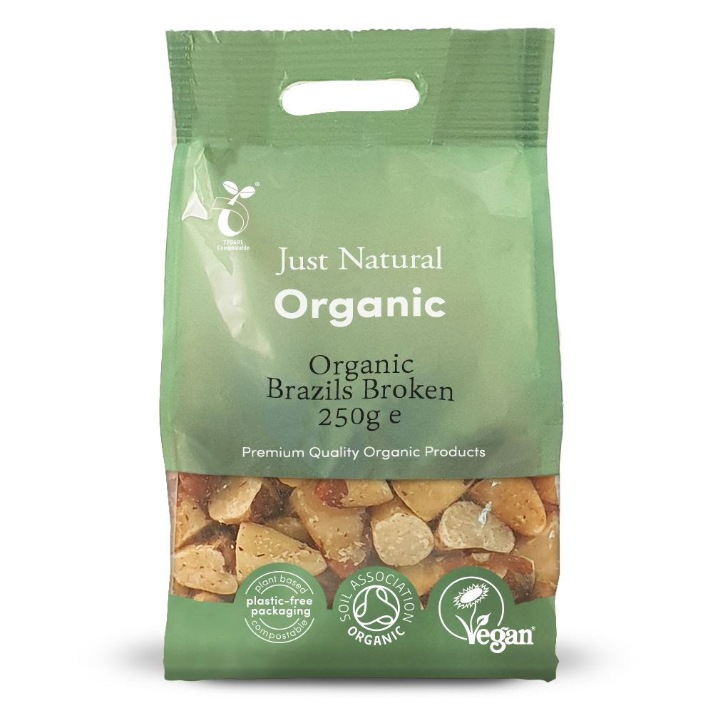 Just Natural Organic Organic Brazils Broken 250g