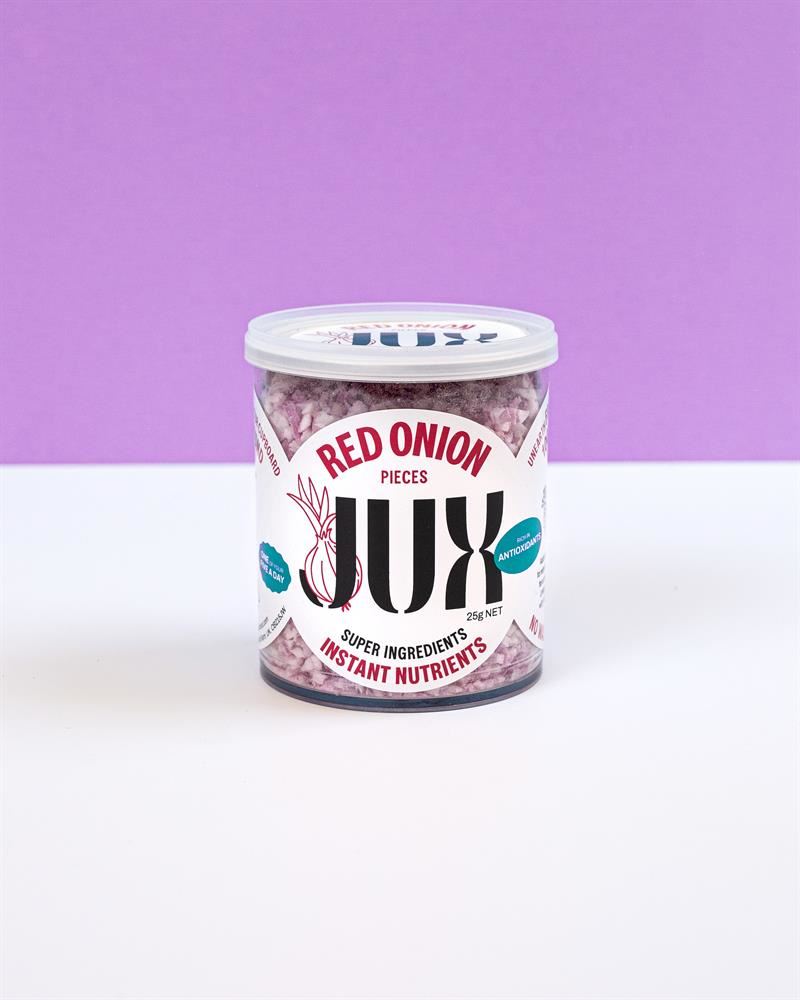 Jux Food Freeze-Dried Red Onion Pieces 25g