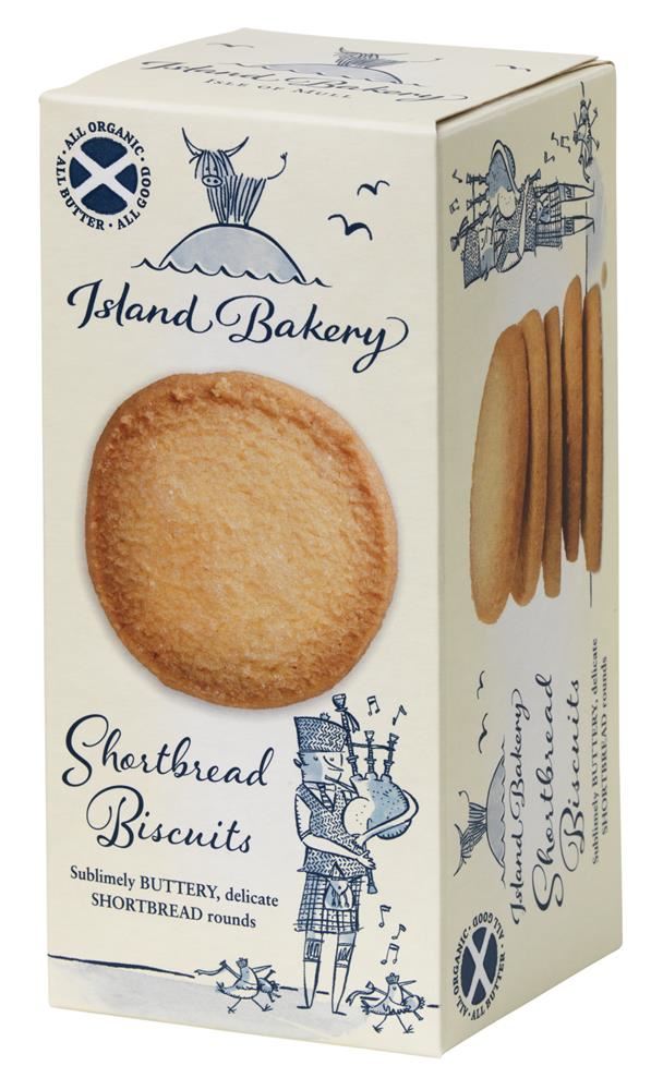 Island Bakery Organic Shortbread 125g