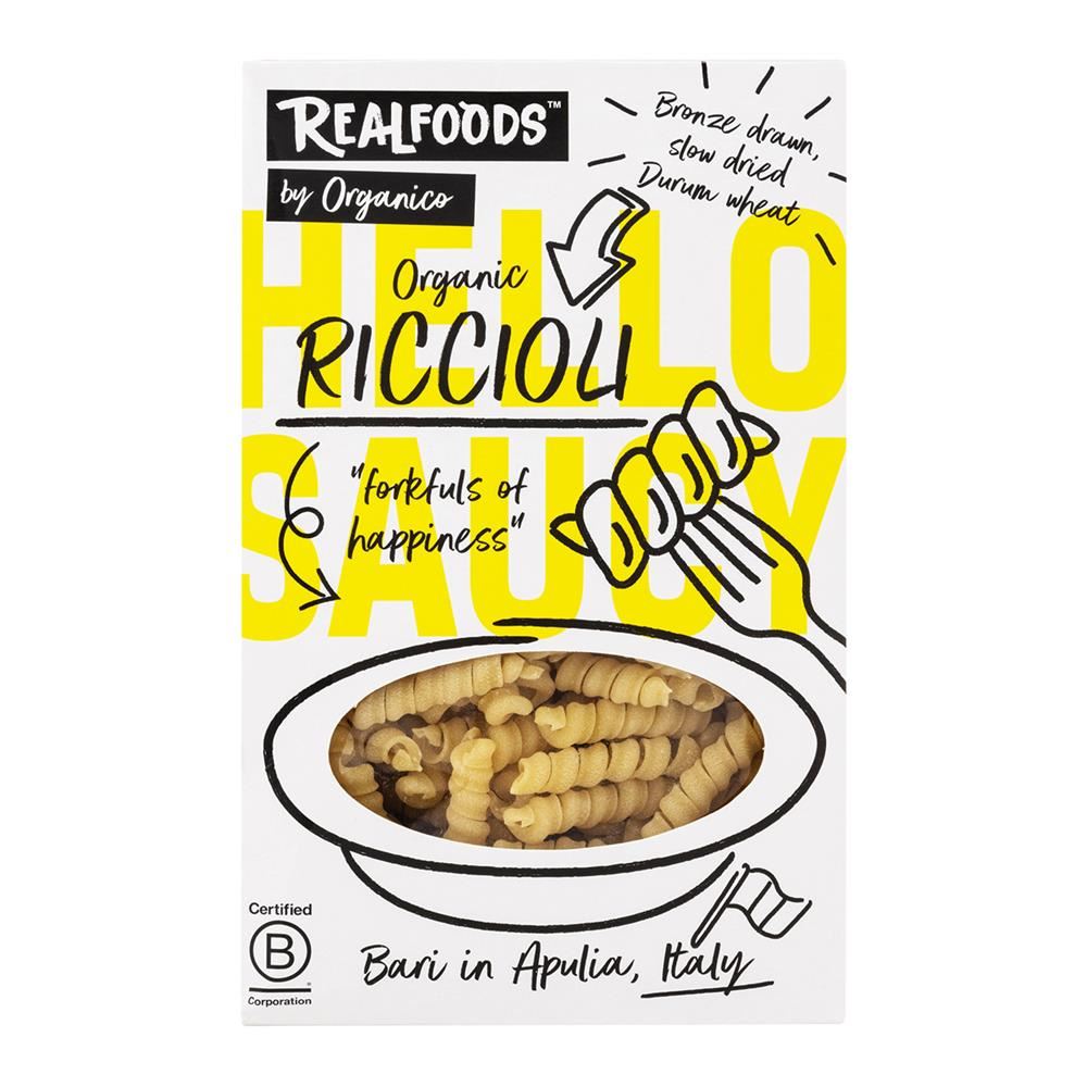 Organico Organic Riccioli Pasta 500g