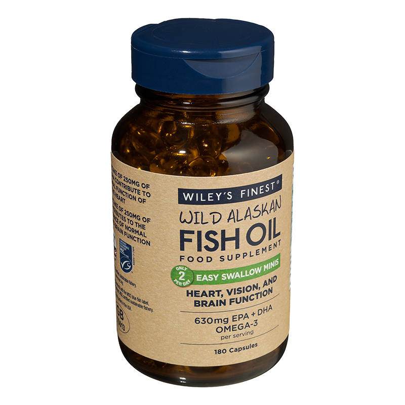 Wiley's Finest Easy Swallow Minis 180 Softgels