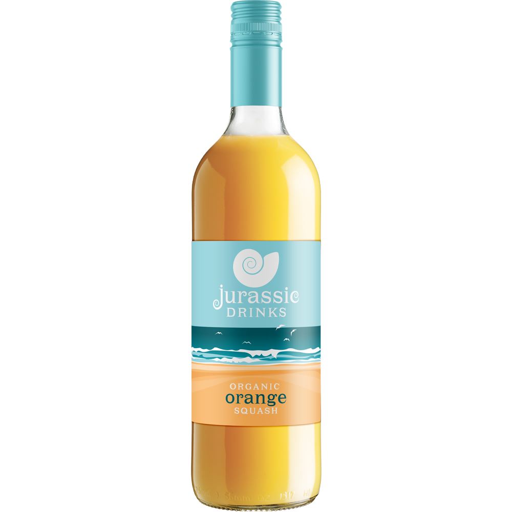 Jurassic Drinks Organic Orange Squash 740ml - 2 Pack
