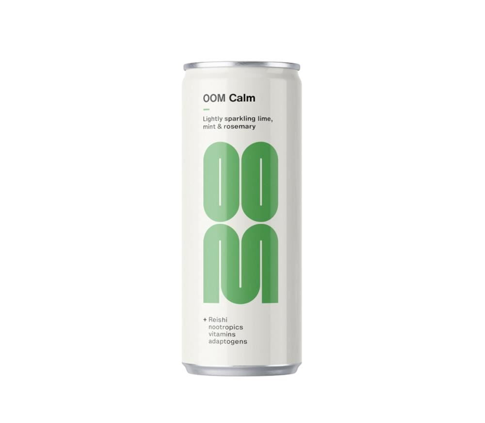 Oom Drinks OOM Calm - Lime Mint & Rosemary 250ml - 3 Pack