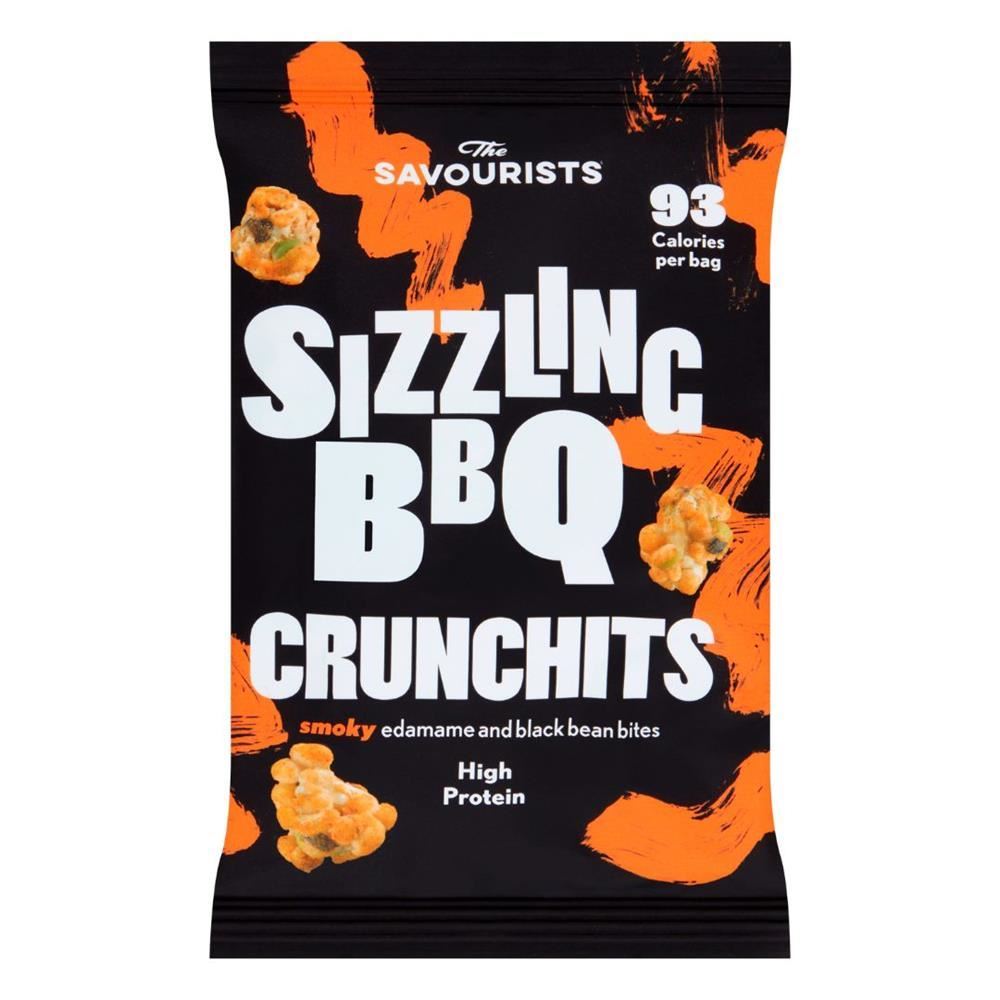 The Savourists BBQ Crunchits Snack 25g - 12 Pack
