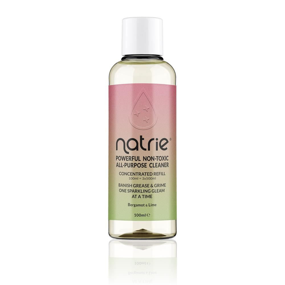 Natrie All Purpose Cleaning Concentrate Bergamot & Lime 100ml Refill