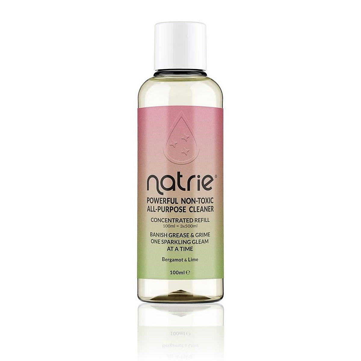 Natrie All Purpose Cleaning Concentrate Bergamot & Lime 100ml Refill