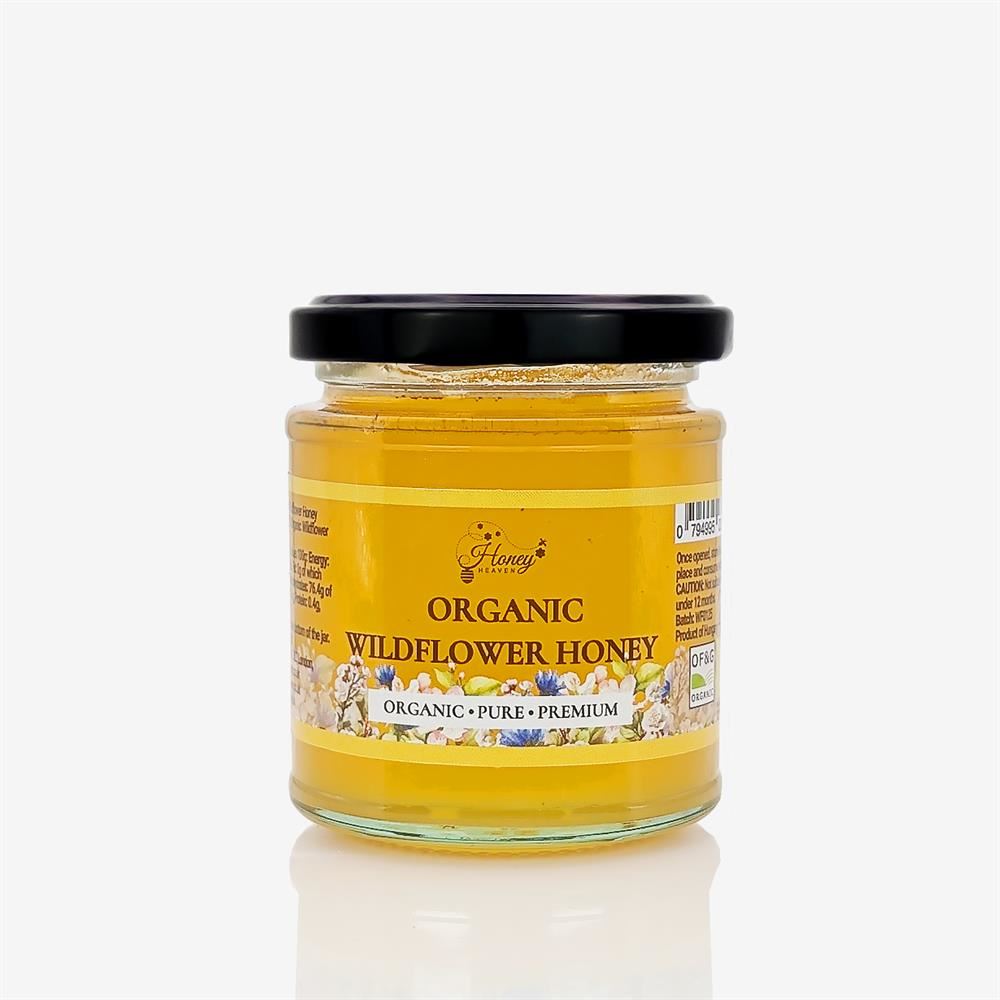 Honey Heaven Organic Wildflower Honey 250g
