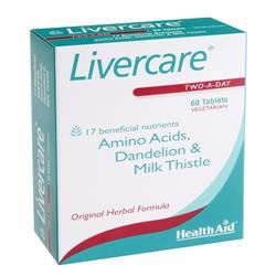 HealthAid Livercare(RED -UK) Blister 60 Tablets