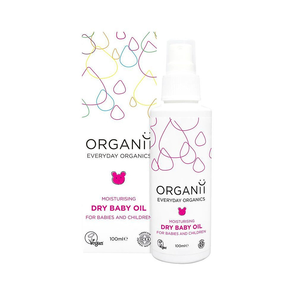 Organii Dry Baby Oil 100ml
