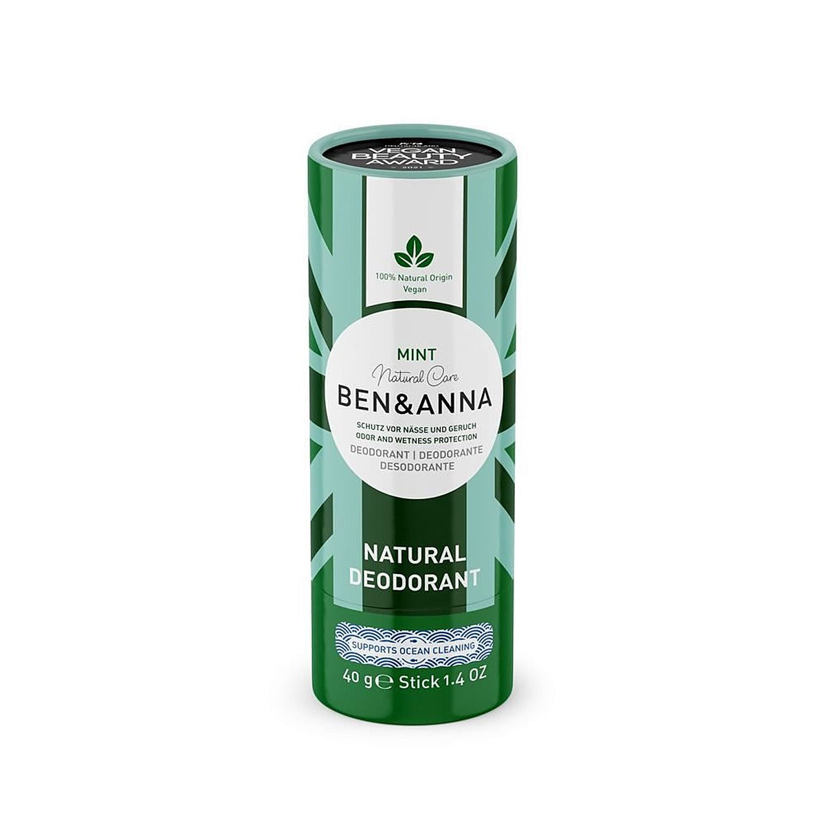 Ben and Anna Ben & Anna - Mint Deodorant 40g