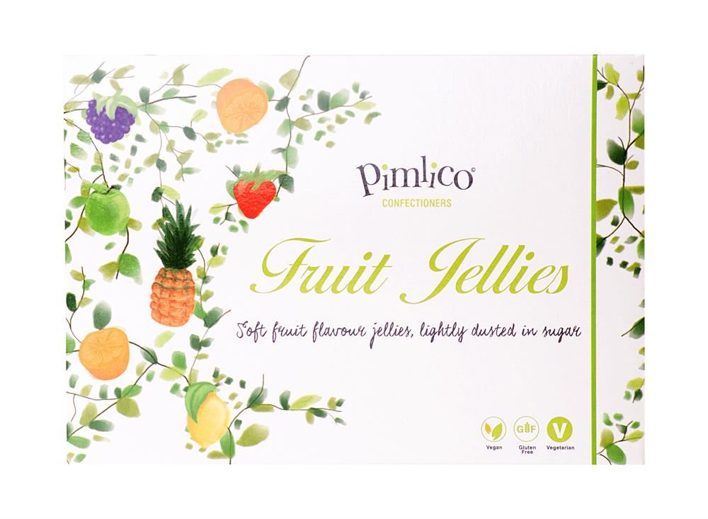 Pimlico Confectioners Vegan Fruit Jellies Gift Box 200g