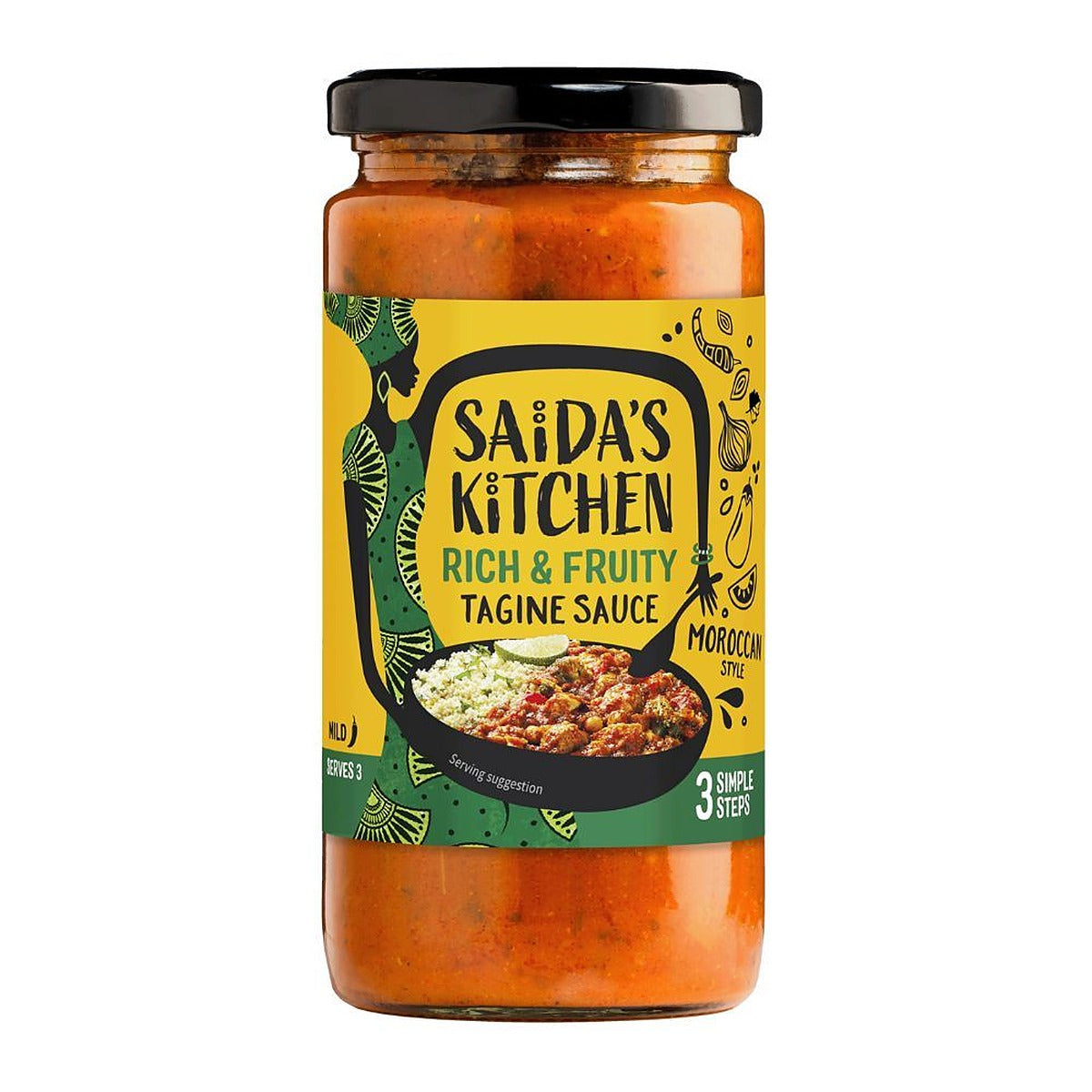 Saidas Kitchen Moroccan Style Tagine Sauce 370g - 2 Pack