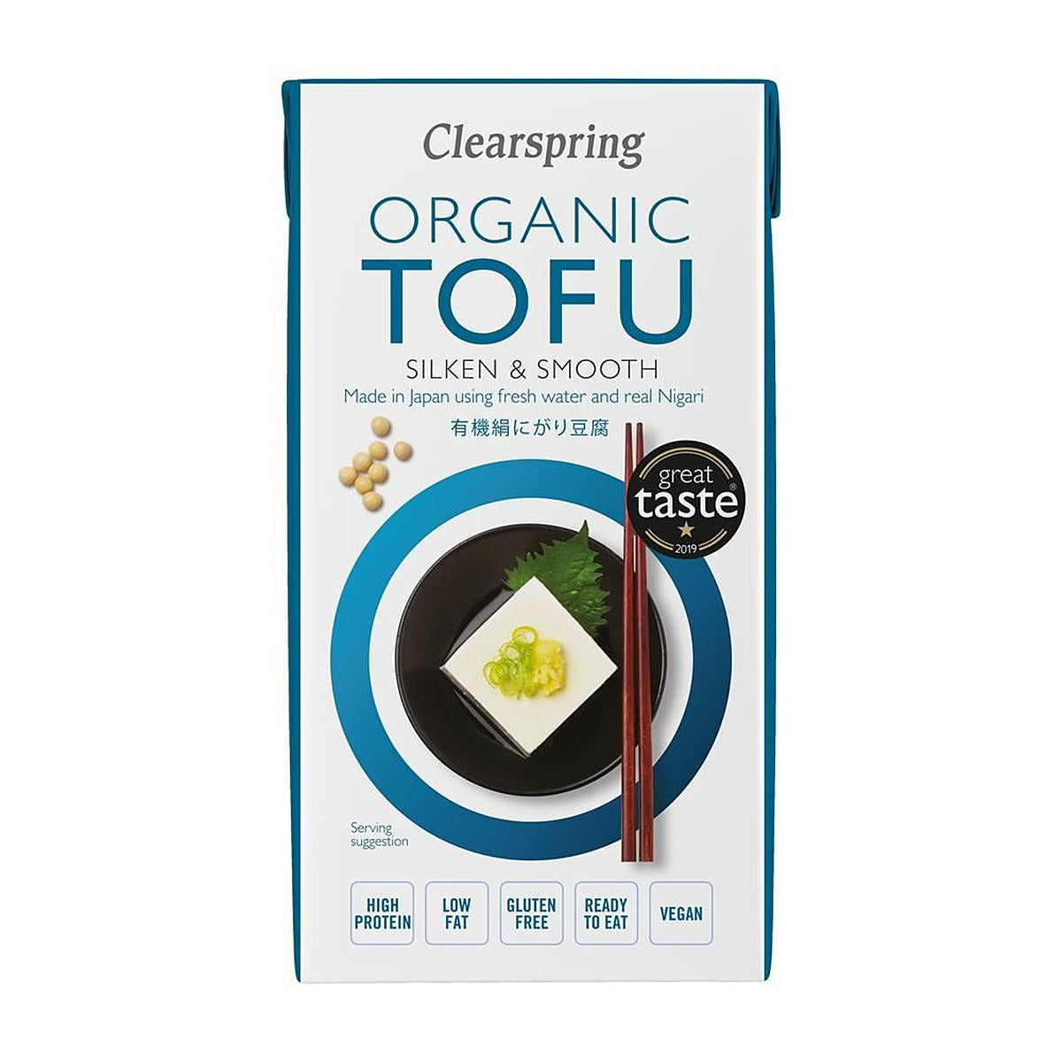 Clearspring Organic Japanese Tofu - Silken & Smooth 300g