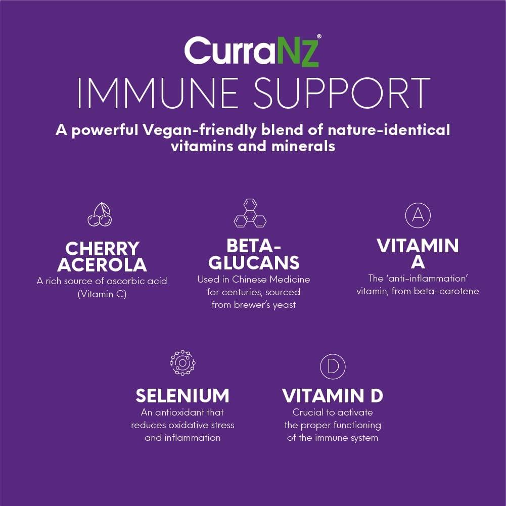 CurraNZ Natural New Zealand Immune Support 30 Capsules