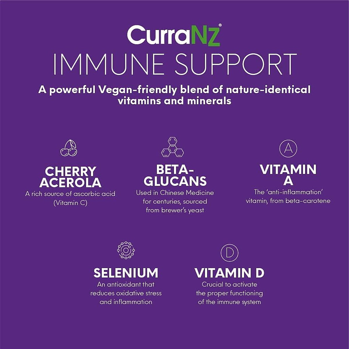 CurraNZ Natural New Zealand Immune Support 30 Capsules - image 4