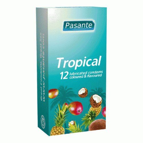 Pasante Tropical Flavoured Condoms - Available in 1