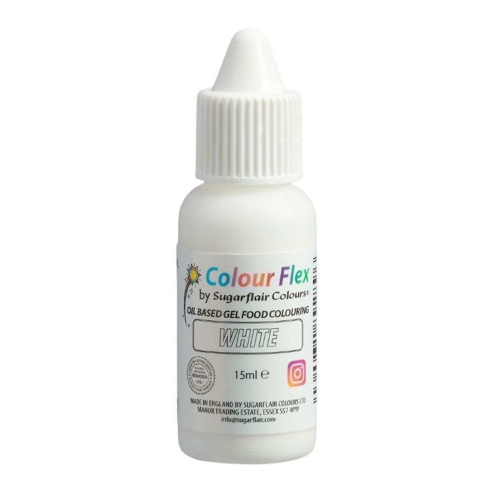 Sugarflair Colour Flex Oil Based Food Colouring Gel 15ml - All Colour