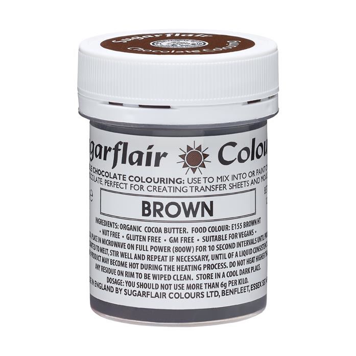 Sugarflair Chocolate Colourings - 35g