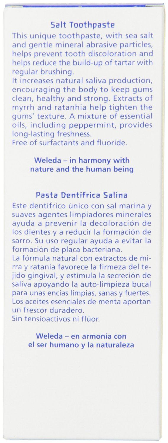 Weleda 75ml Salt Toothpaste