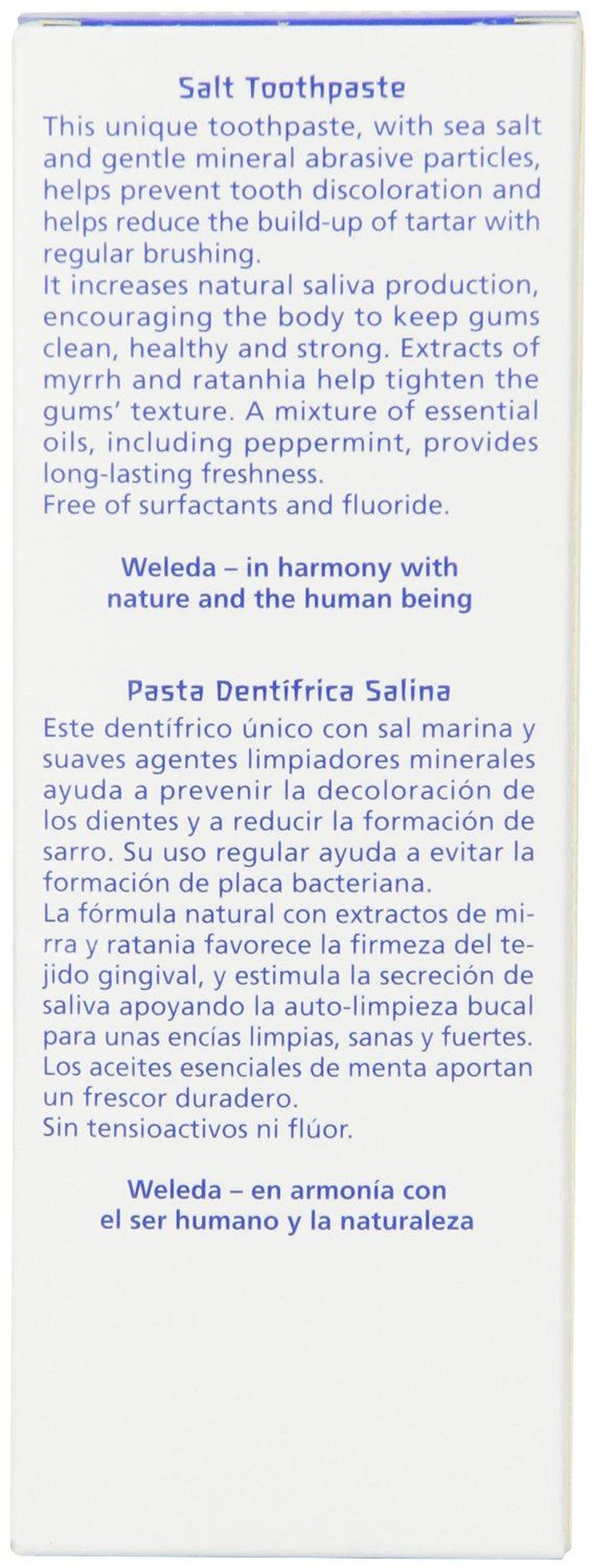 Weleda 75ml Salt Toothpaste - image 5