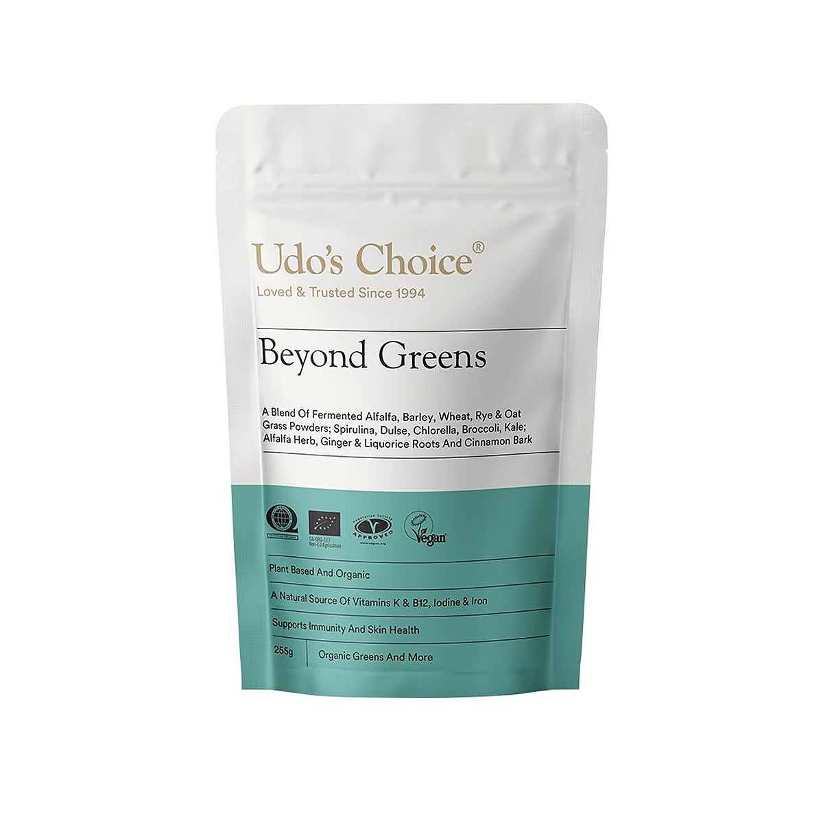 Udos Choice Organic Beyond Greens - 255g