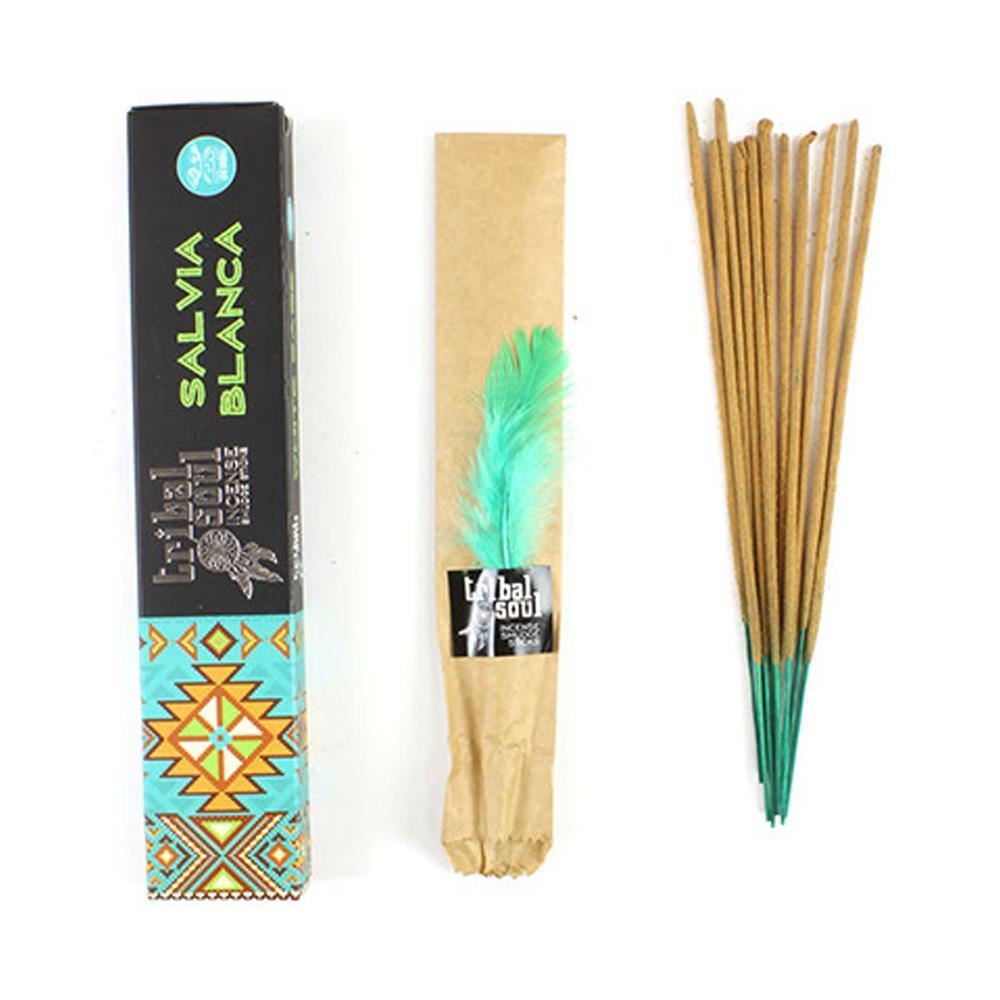 Tribal Soul White Sage Incense sticks 15g - 6 Pack