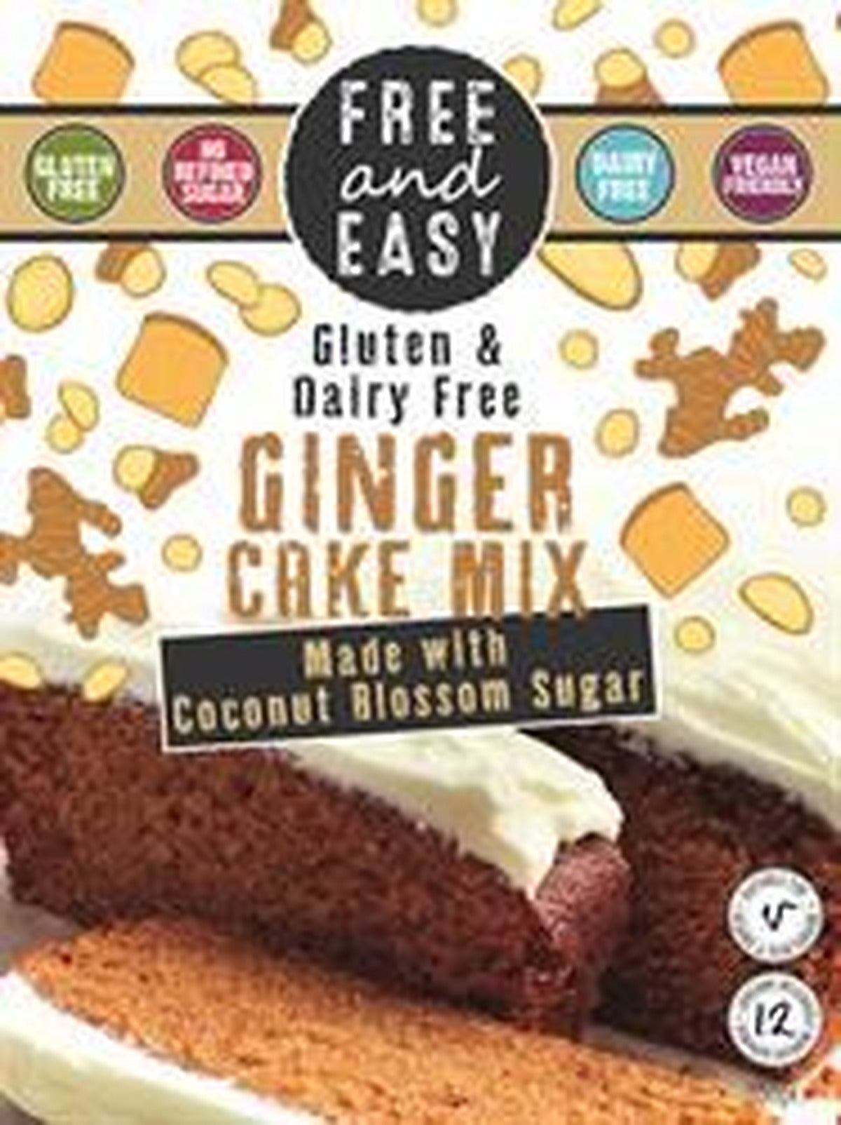 Free & Easy Ginger Cake Mix 350g