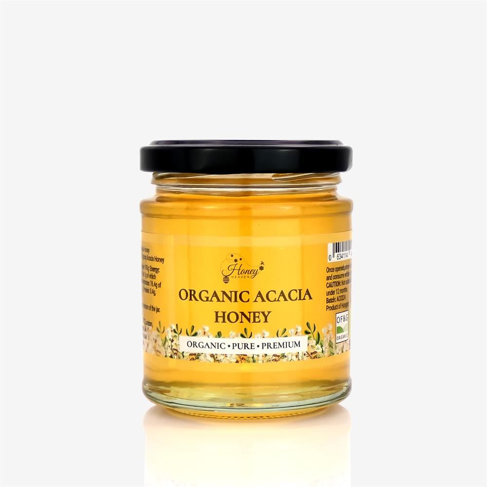 Honey Heaven Organic Acacia Honey 250g