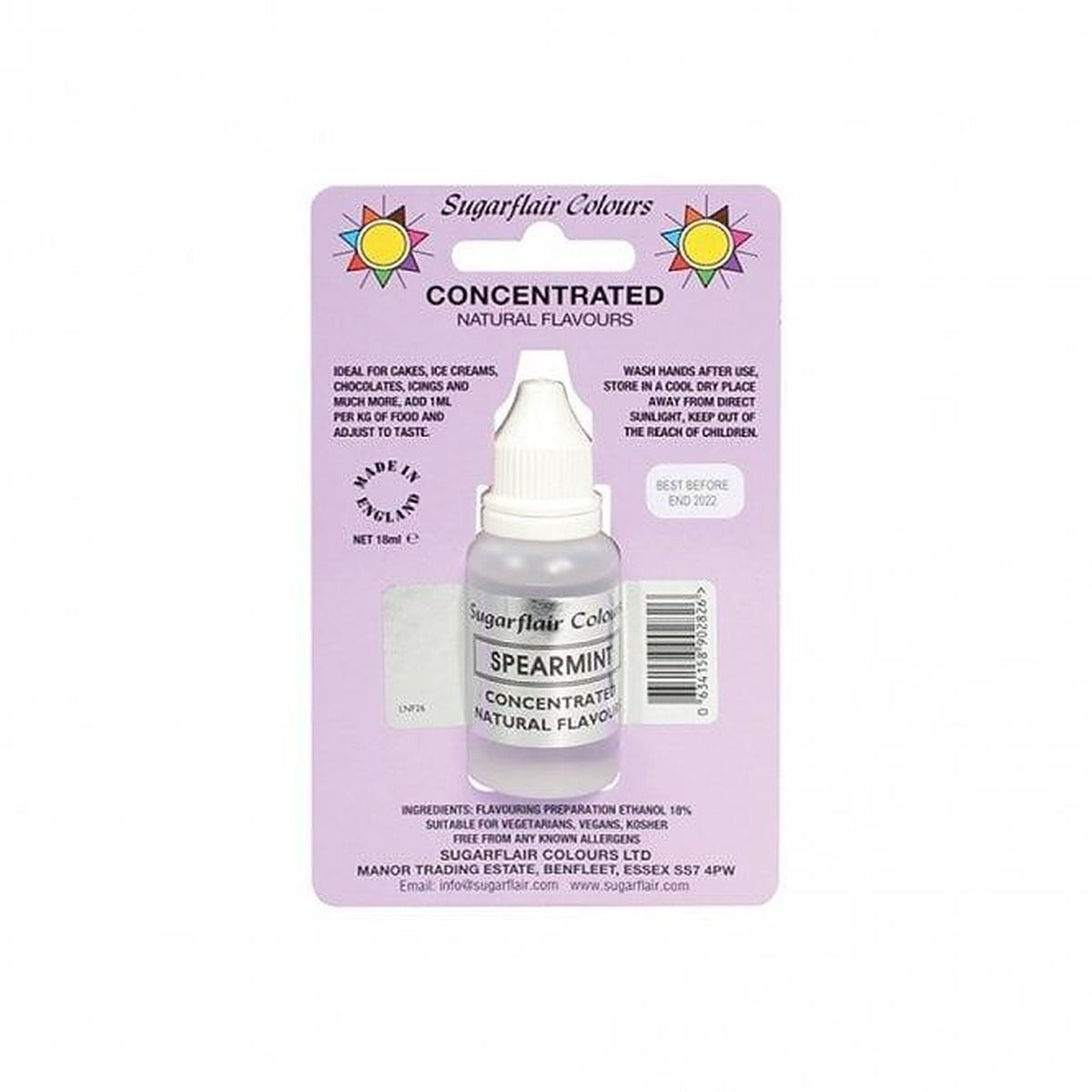 Sugarflair Concentrated NATURAL Food Flavours - 18ml - image 44