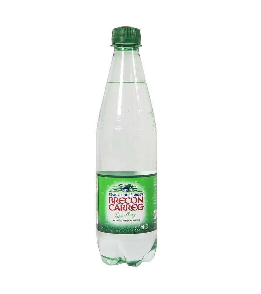 Brecon Mineral Water Brecon Sparkling Mineral Water 500ml - 24 Pack