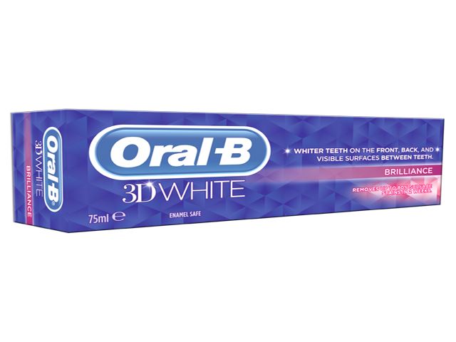 Oral-B 3D White Brilliance Toothpaste 75ml