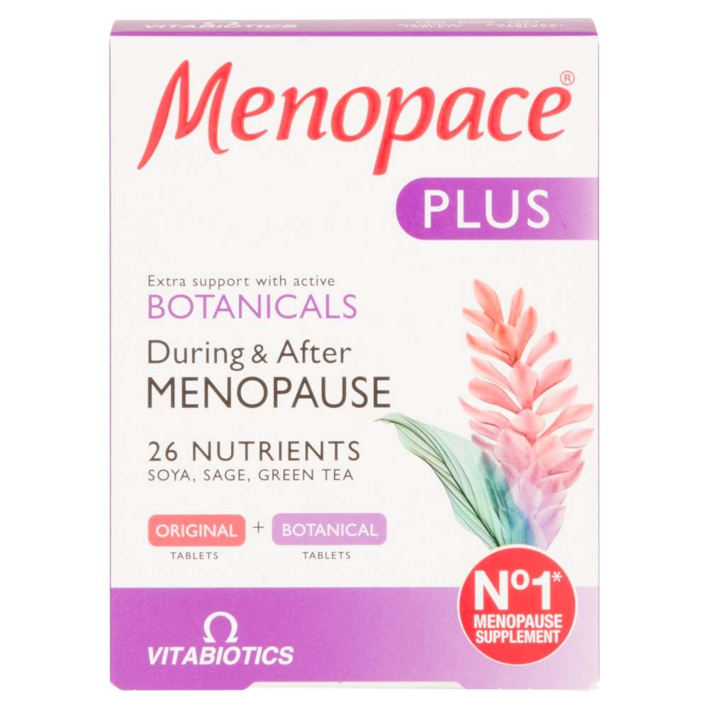 Vitabiotics Menopace Plus - 56 Tablets