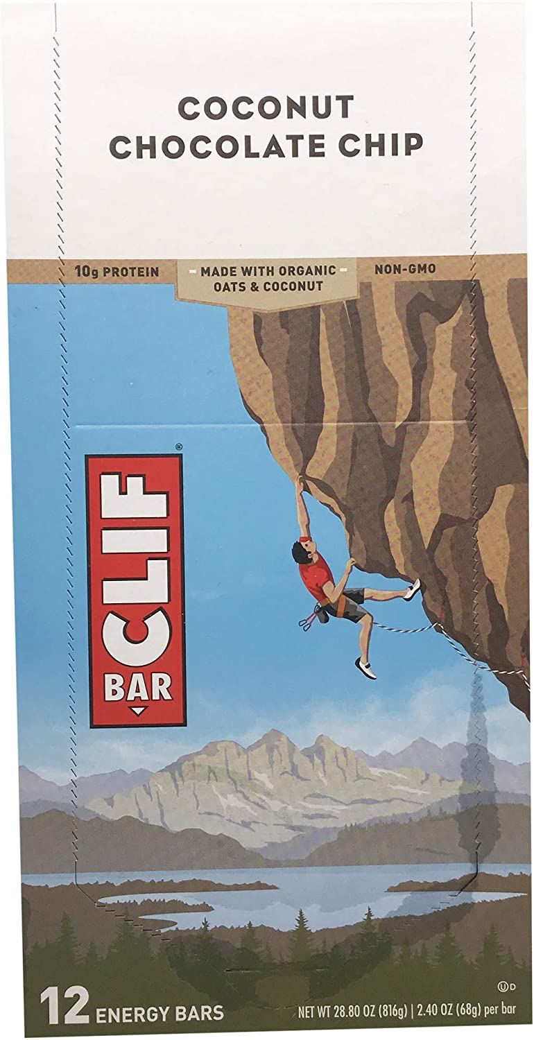 Clif Bar Energy Bars - All Flavours - 68g - Box of 12