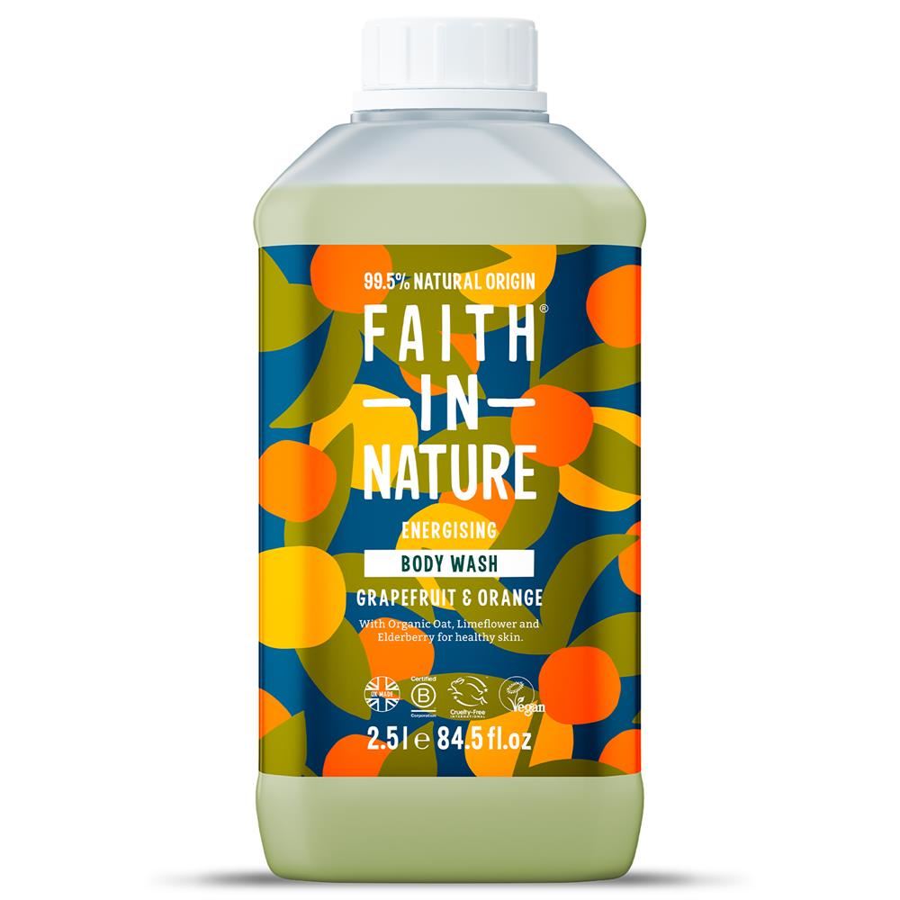 Faith in Nature Grapefruit & Orange Body Wash 2.5 Litre